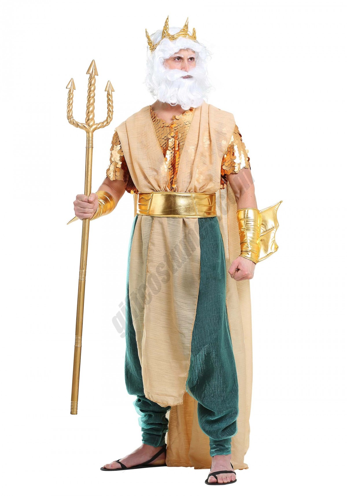 Men's Poseidon Costume - -5
