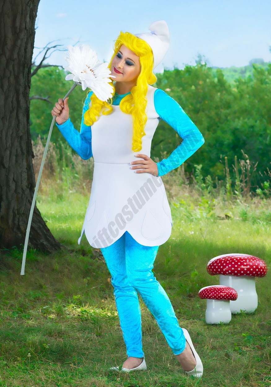 The Smurfs Women's Smurfette Wig Promotions - -5