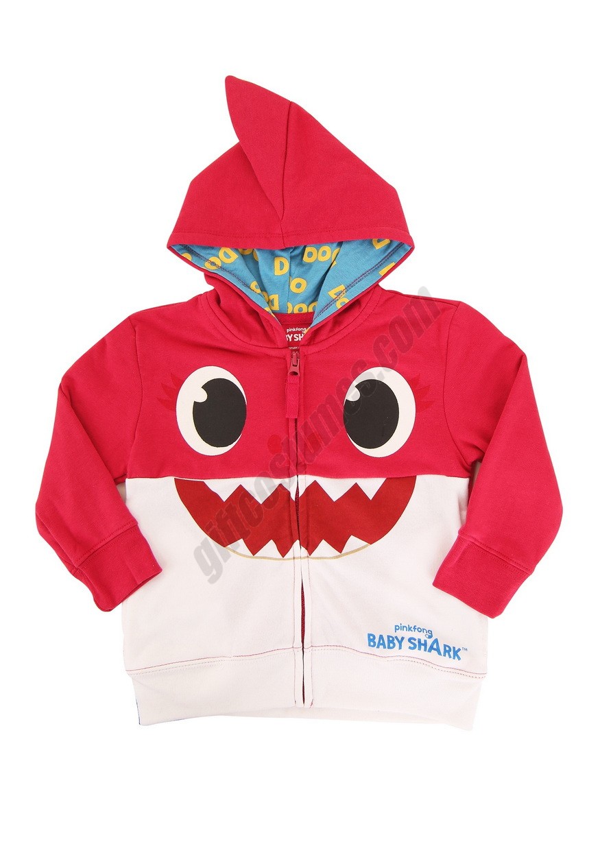 Baby Shark Costume Pink Hoodie for Toddlers Promotions - -1