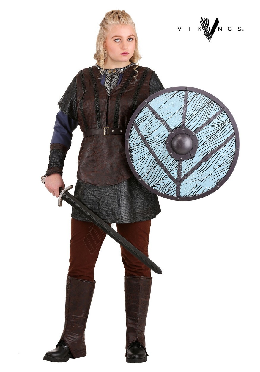 Vikings Woman's Plus Size Lagertha Lothbrok Costume Promotions - -0