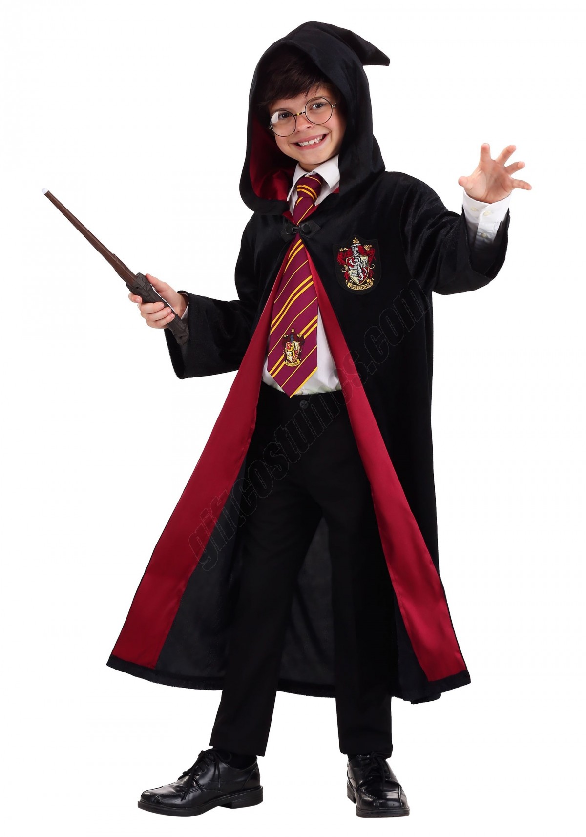 Harry Potter Kids Deluxe Gryffindor Robe Costume Promotions - -4