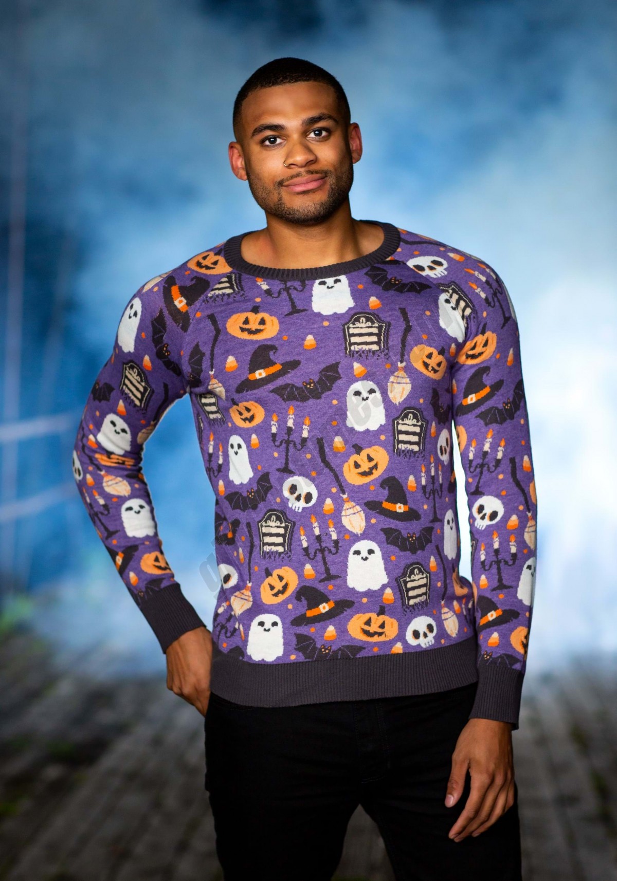Halloween Mischief Adult Halloween Sweater Promotions - -1