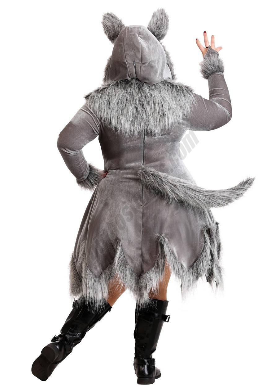 Plus Size Women's Wolf Costume Promotions - -1