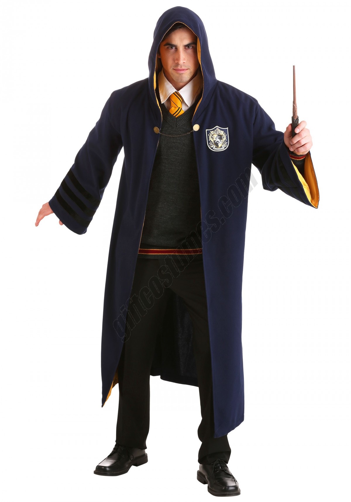 Vintage Harry Potter Hogwarts Hufflepuff Robe Promotions - -3