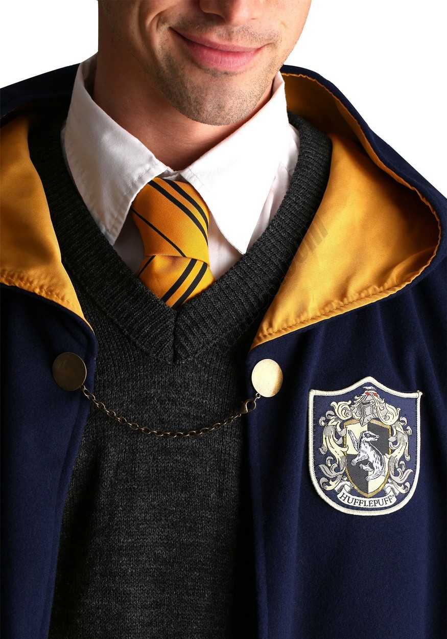 Vintage Harry Potter Hogwarts Hufflepuff Robe Promotions - -5