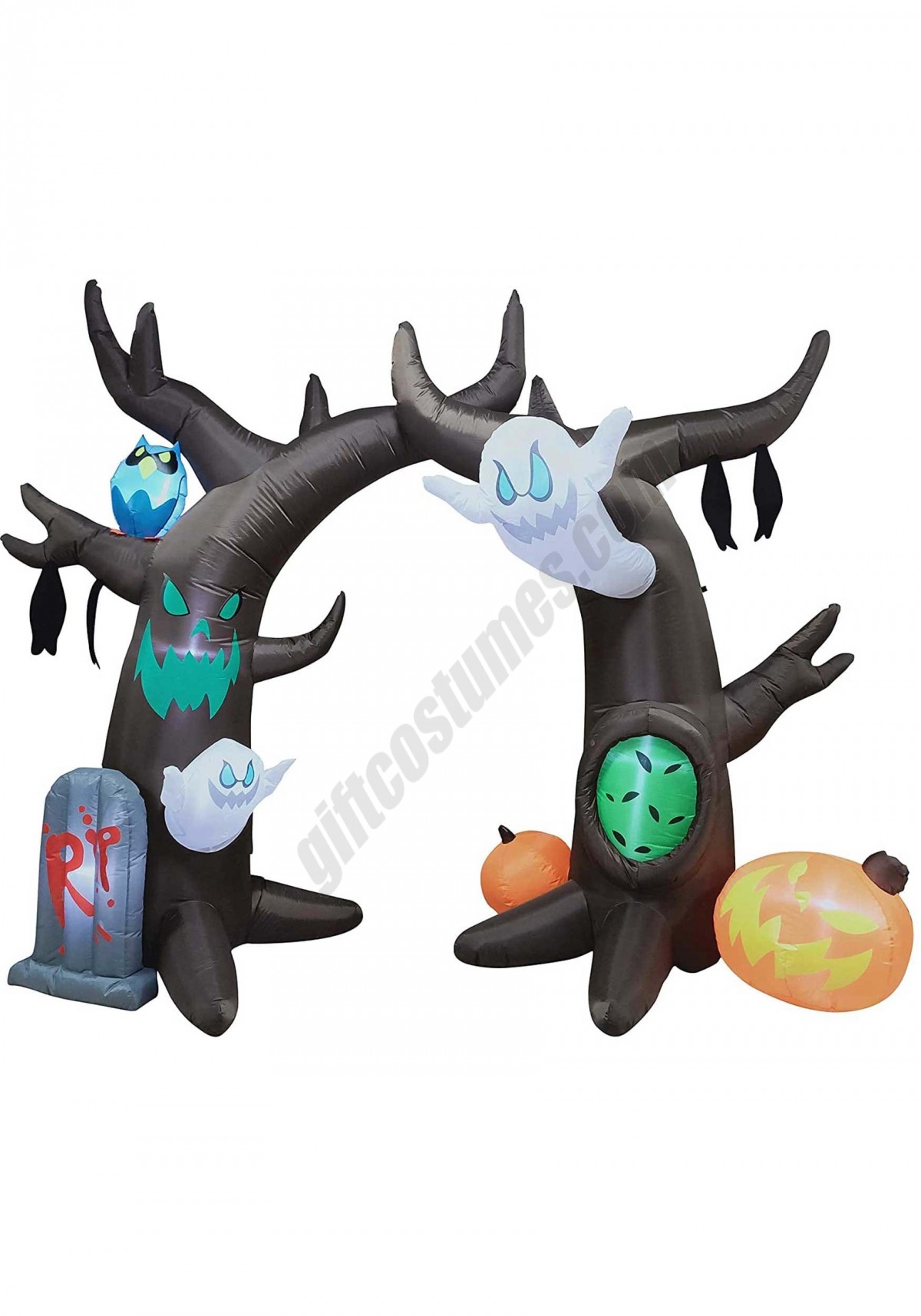Inflatable 8 FT Scary Tree Archway Promotions - -1