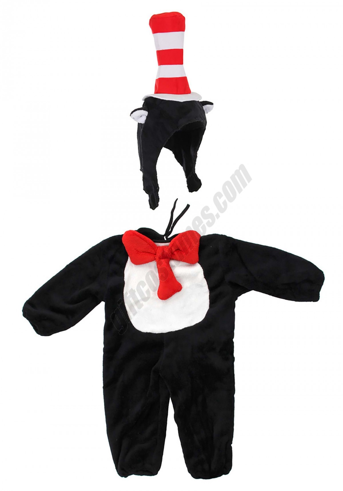 Dr. Seuss: The Cat in the Hat Deluxe Infant Costume Promotions - -6