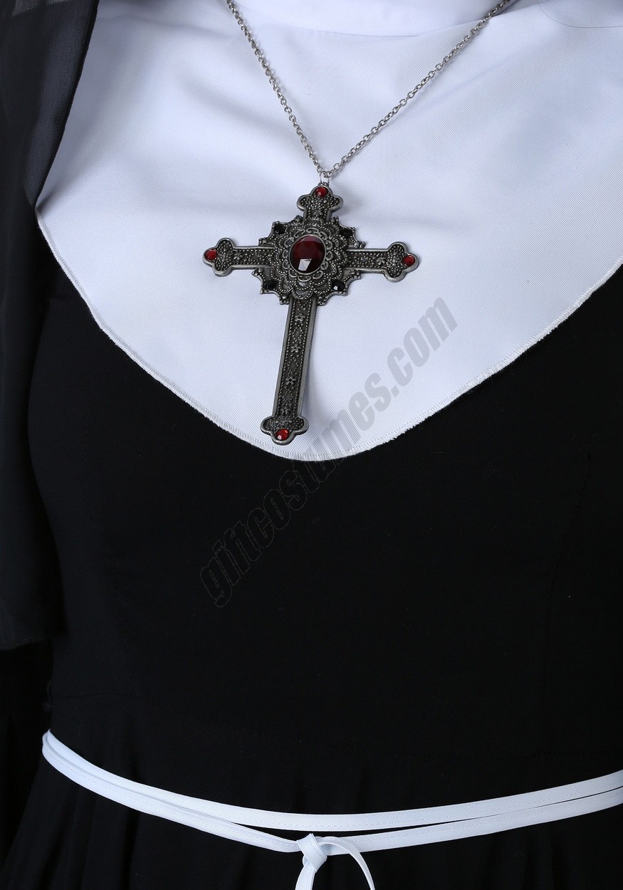 Nun Gothic Cross Necklace Promotions - -2