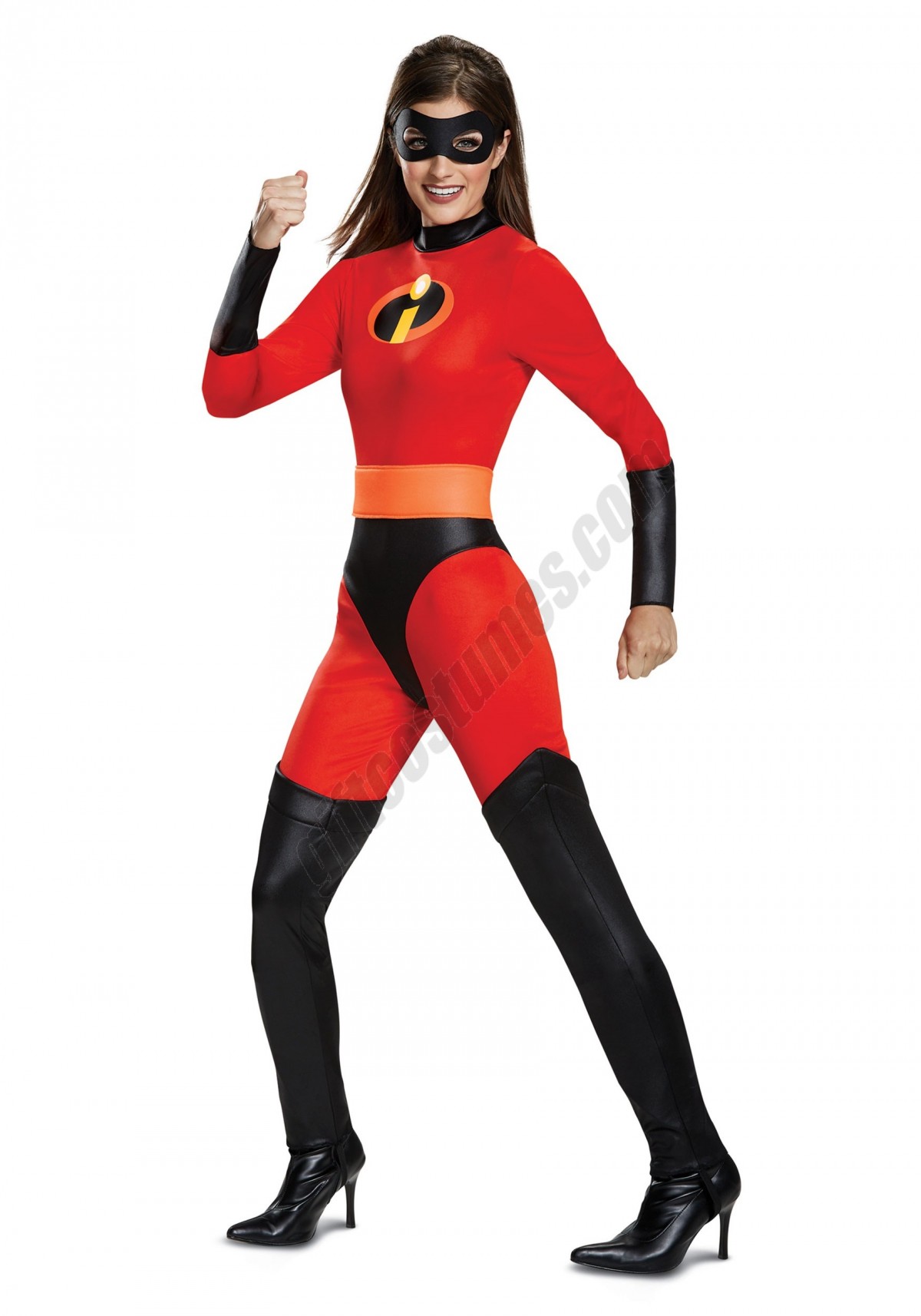 Incredibles 2 Classic Mrs. Incredible Women's Costume - -0