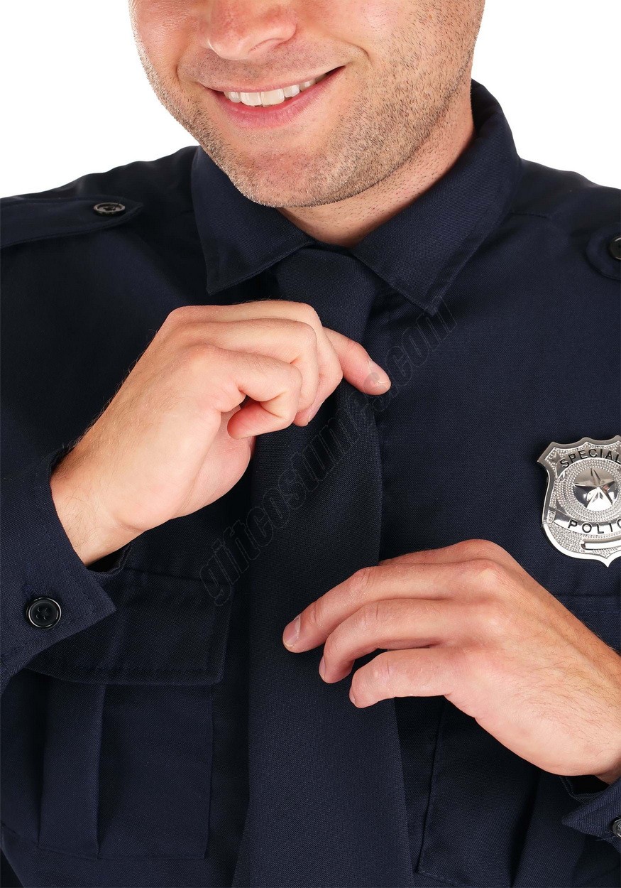 Men's Cop Costume - -3