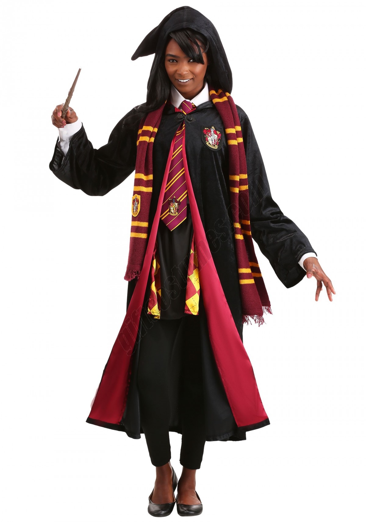 Deluxe Harry Potter Gryffindor Adult Plus Size Robe Costume Promotions - -8