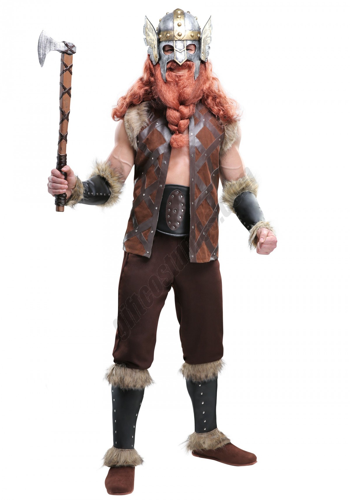 Viking Barbarian Men's Costume Promotions - -0
