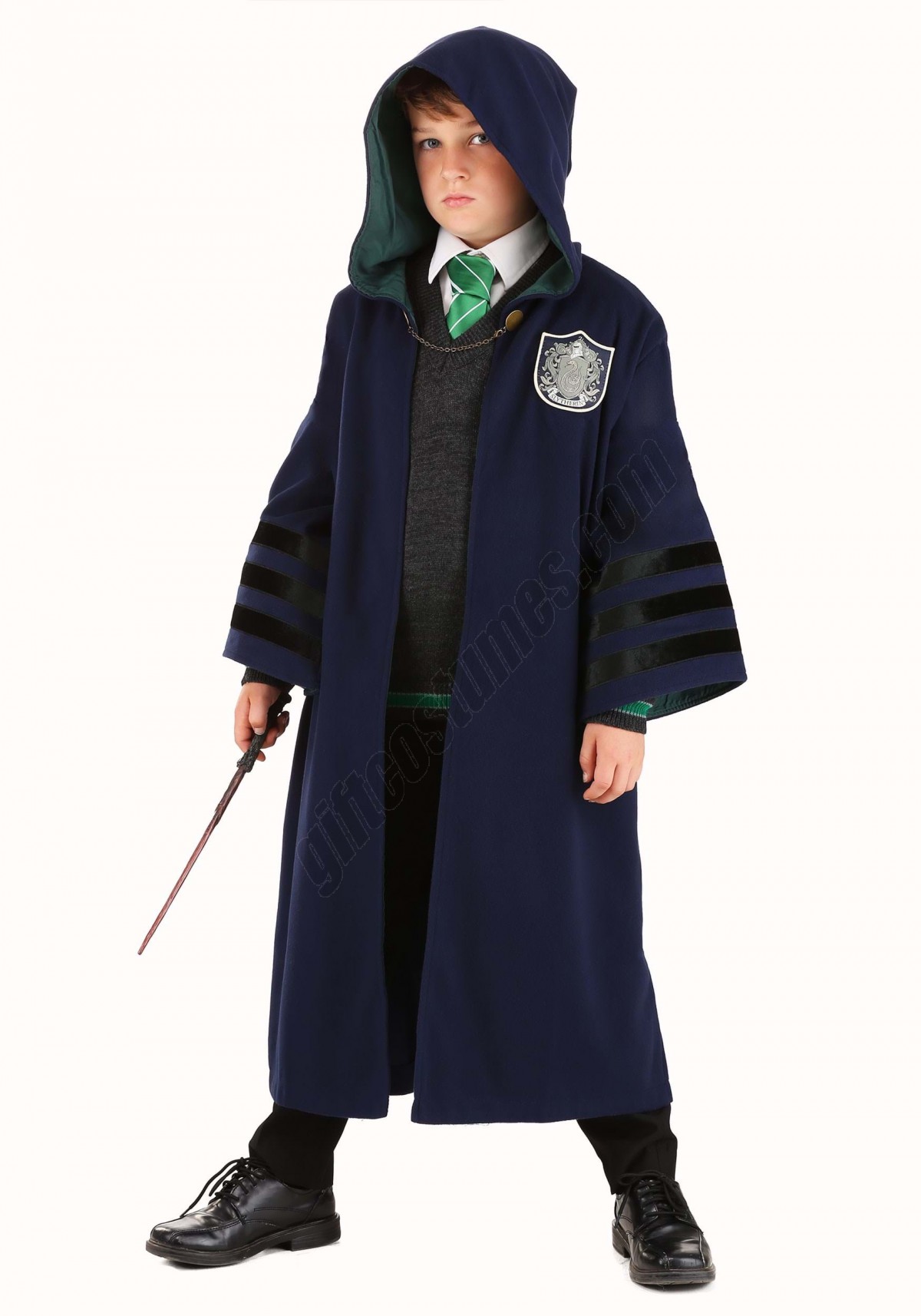 Harry Potter Vintage Slytherin Robe For Children Promotions - -1