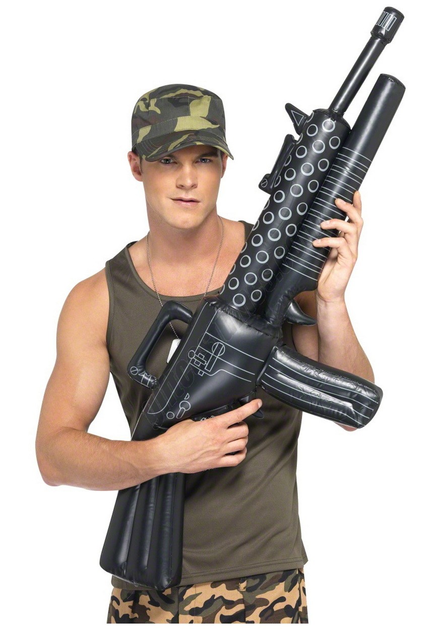 Inflatable Machine Gun Promotions - -0