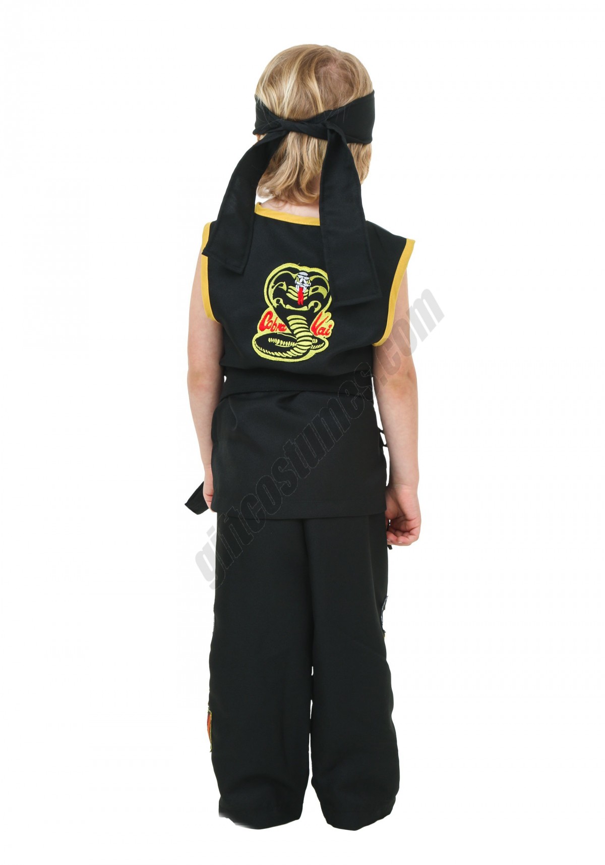 Toddler Cobra Kai Costume Promotions - -1