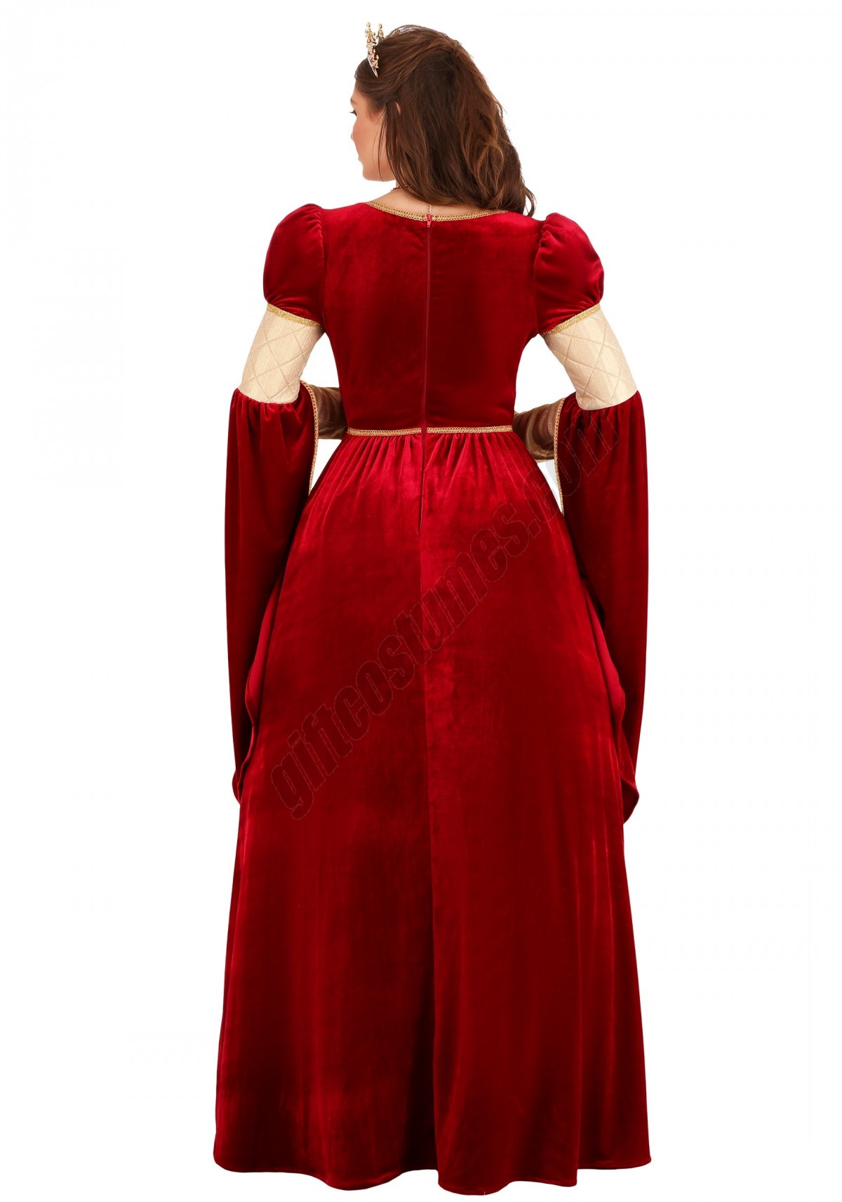 Regal Renaissance Queen Costume for Women - -1