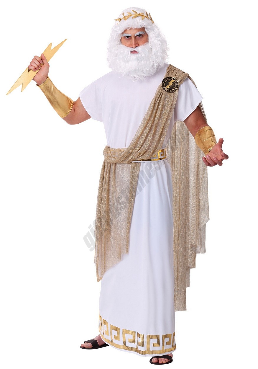 Men's Plus Size Zeus Costume Promotions - -0