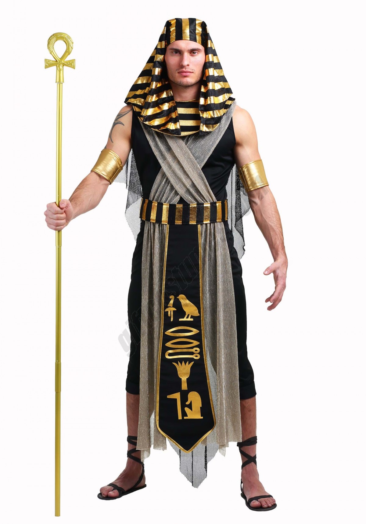 All Powerful Pharaoh Men's Costume - Men's - -0