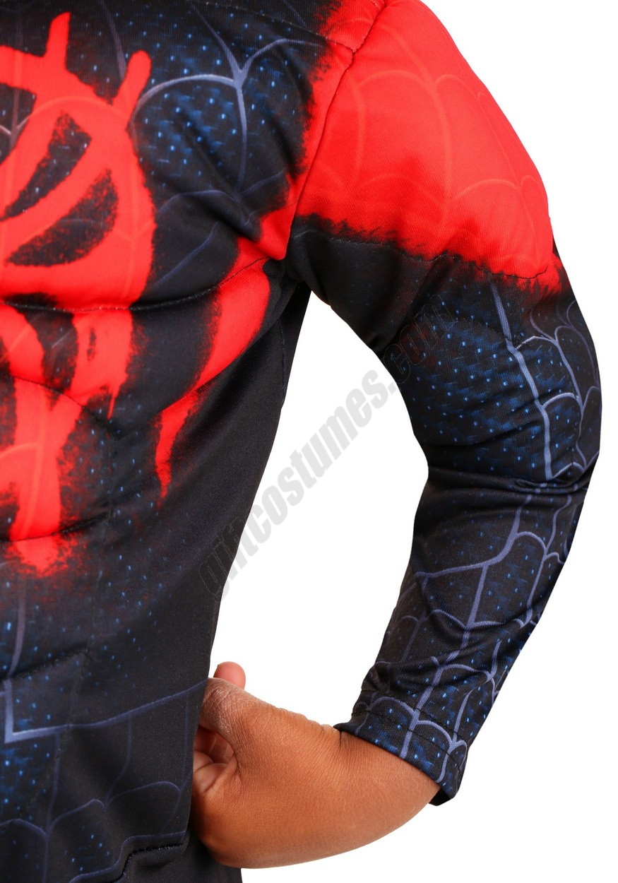 Toddler's Deluxe Spiderman Miles Morales Costume Promotions - -2