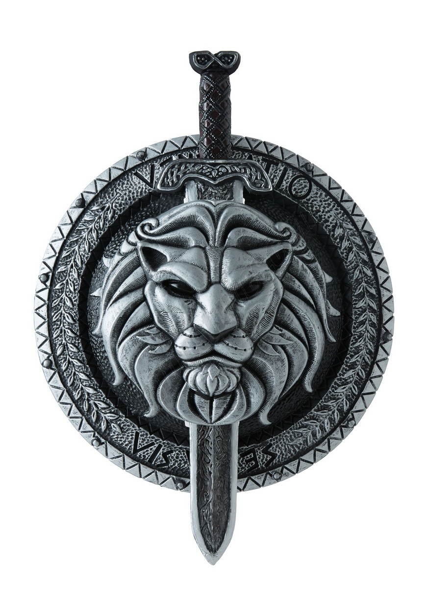  Shield of Thrones Shield and Sword Set Promotions - -0