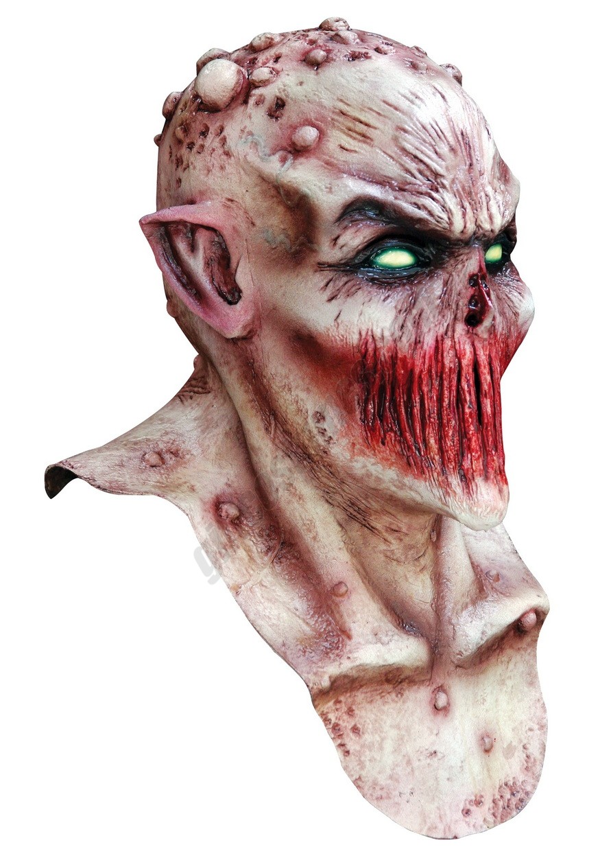 Wicked Silence Latex Mask for Adults Promotions - -0