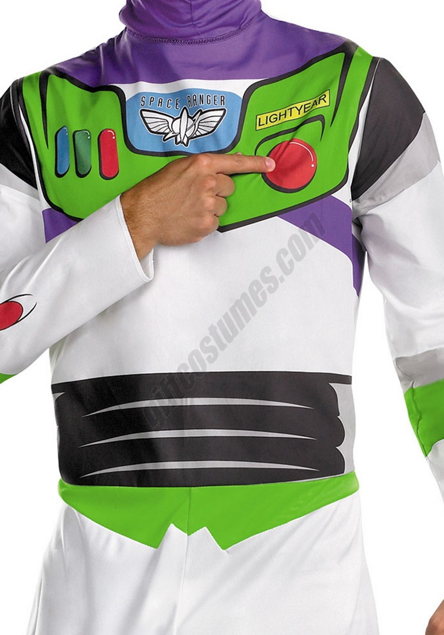 Toy Story Adult Buzz Lightyear Classic Costume Promotions - -2