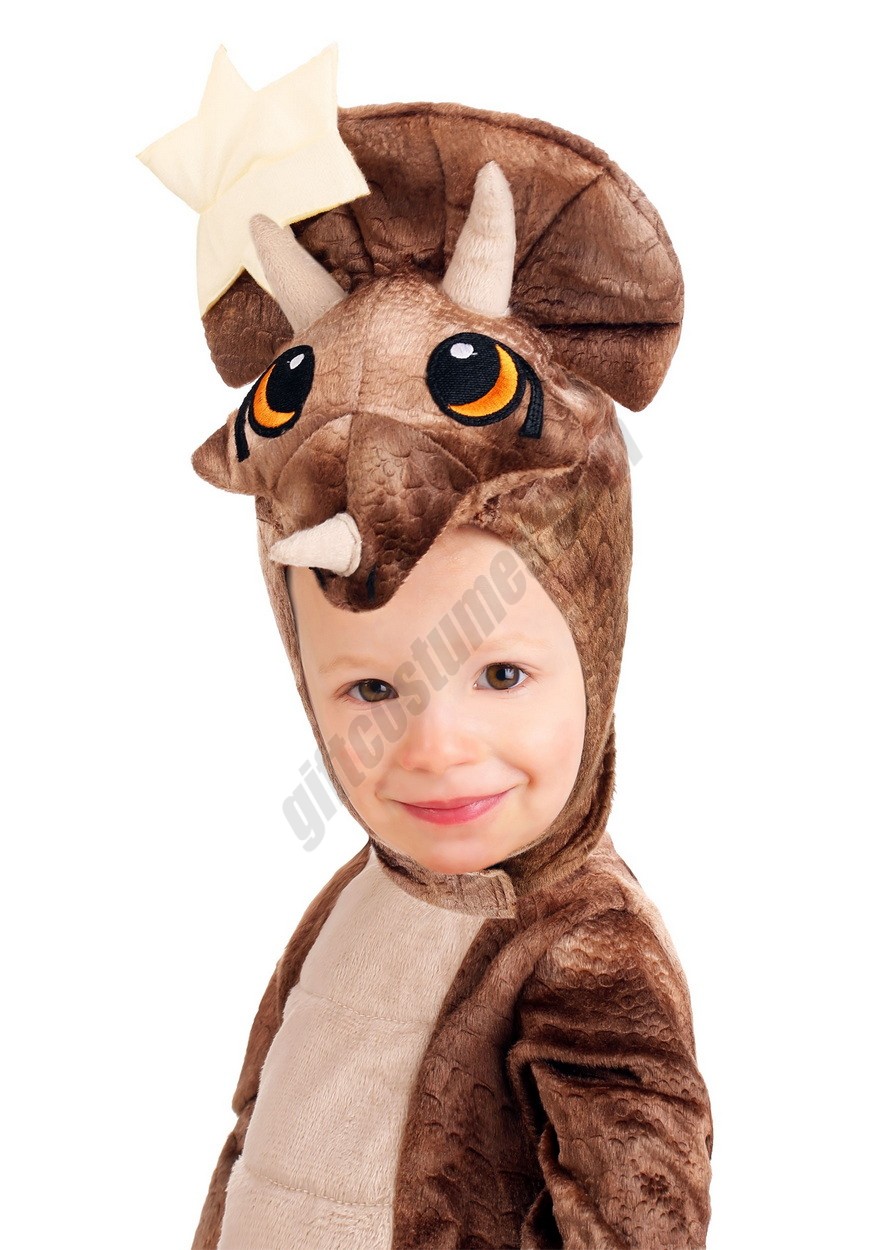 Toddler Tiny Triceratops Costume Promotions - -2