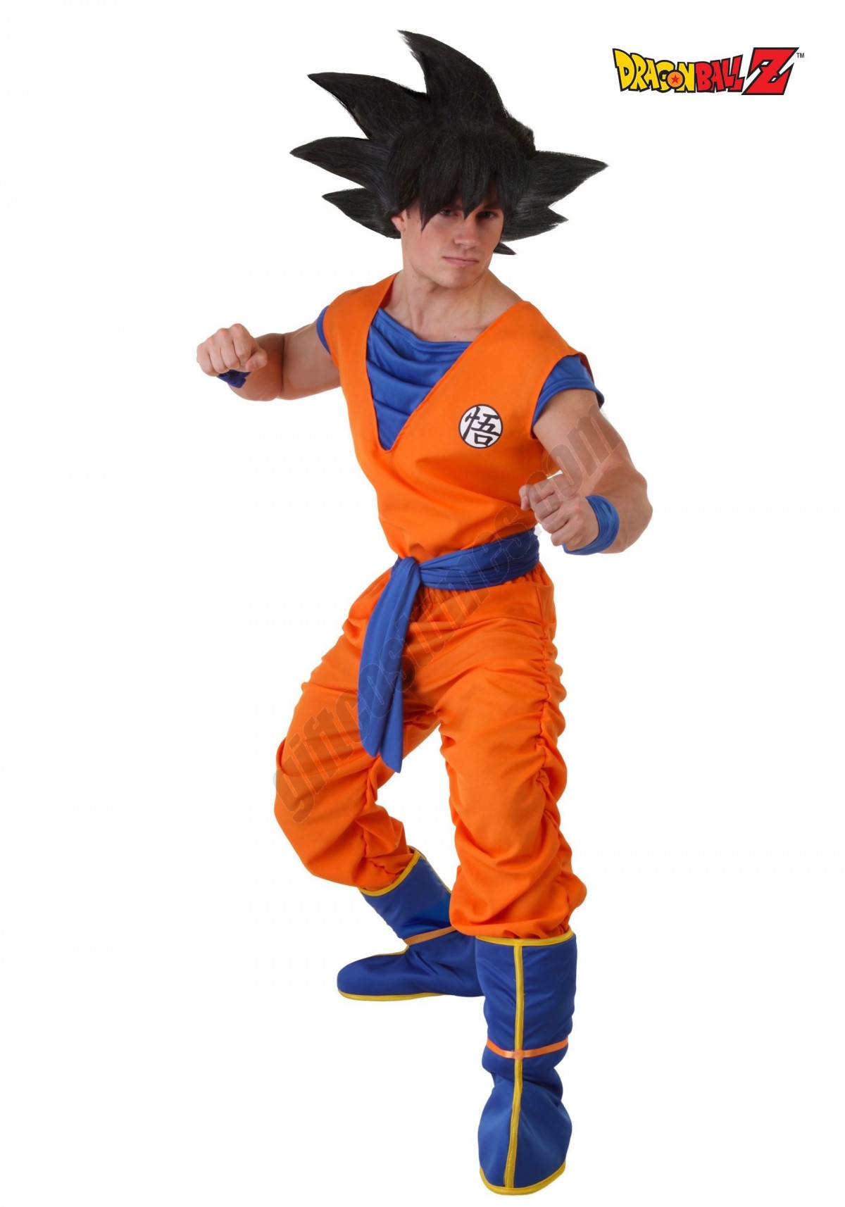 Dragon Ball Z Goku Men's Costume - Men's - -0