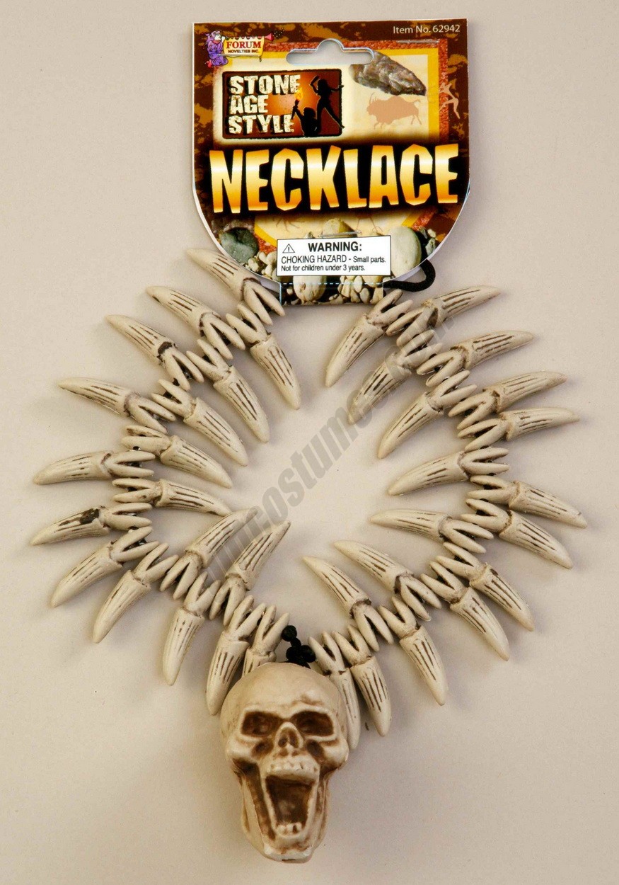 Skull And Teeth Necklace Promotions - -0