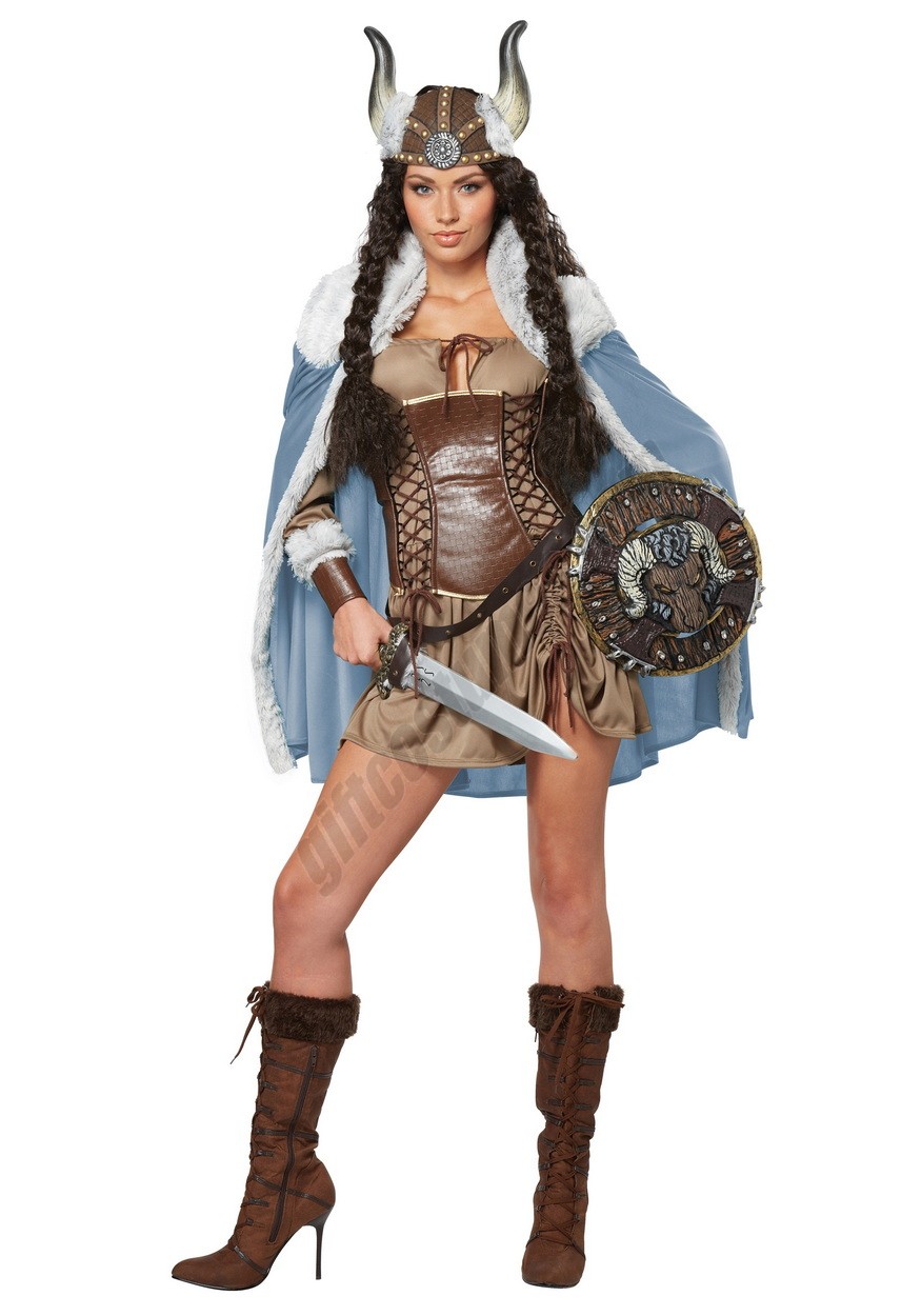 Women's Viking Vixen Costume Promotions - -0