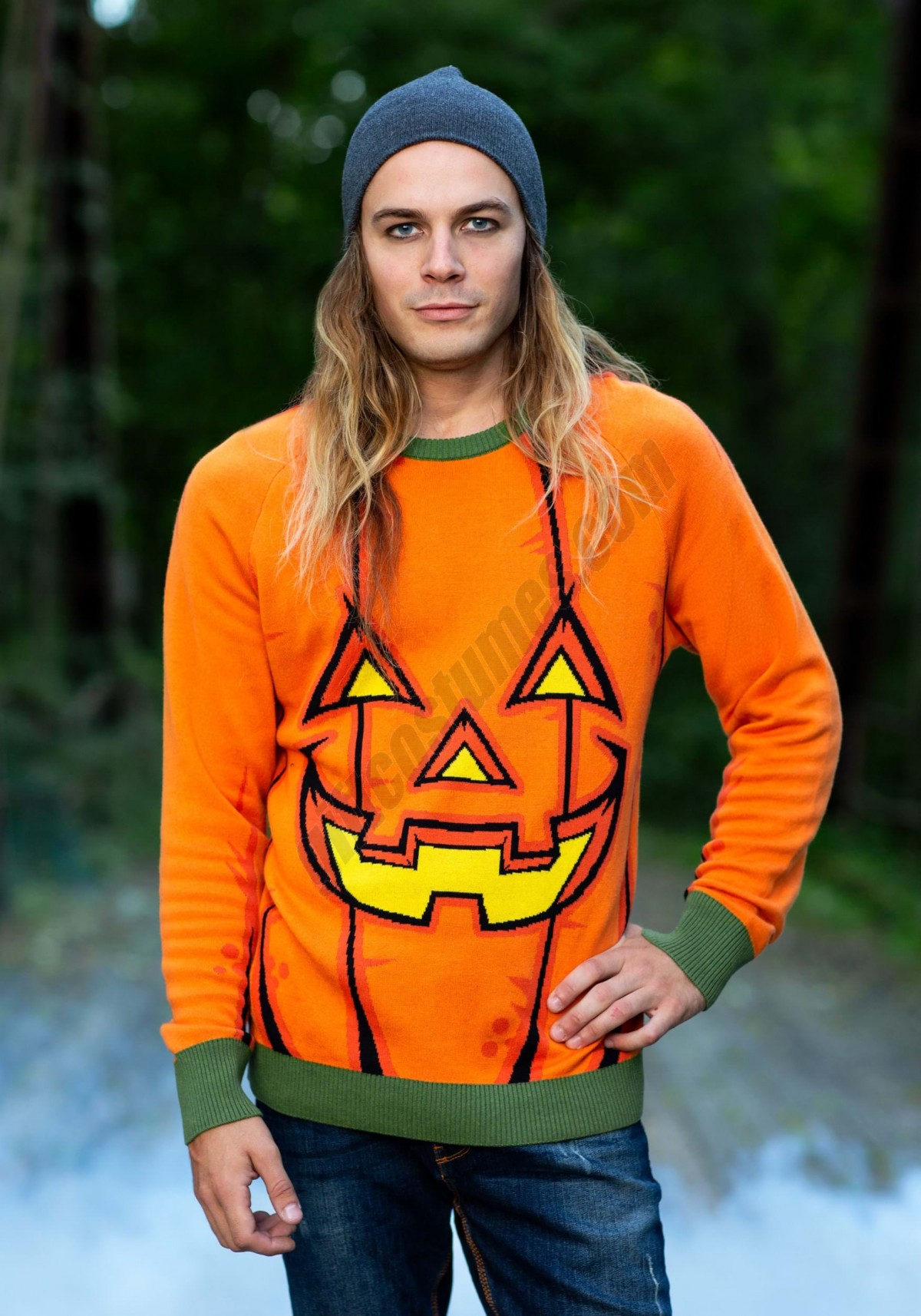 Pumpkin Halloween Sweater for Adults Promotions - -1