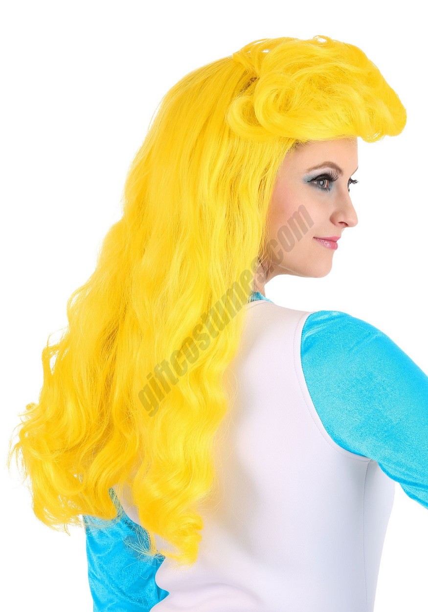 The Smurfs Women's Smurfette Wig Promotions - -3