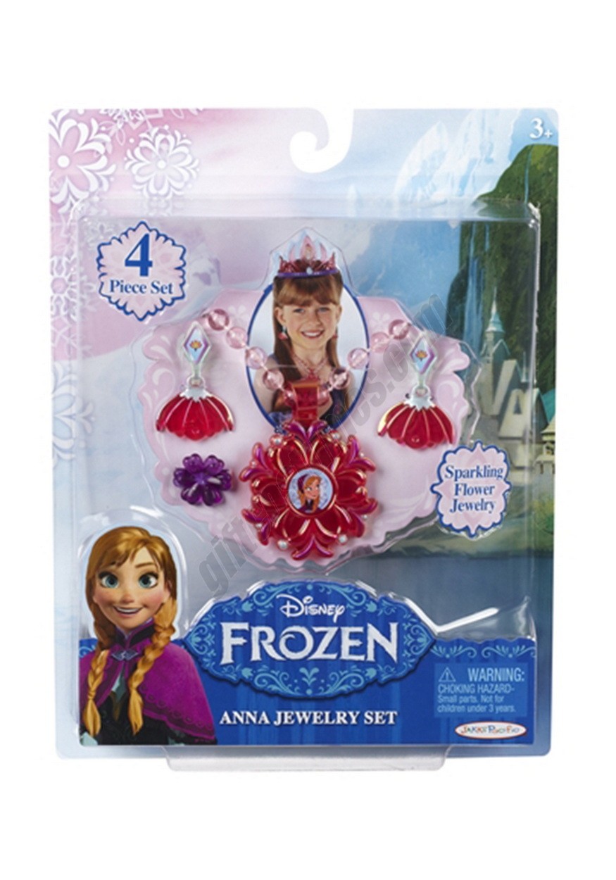 Frozen Anna Jewelry Set Promotions - -0