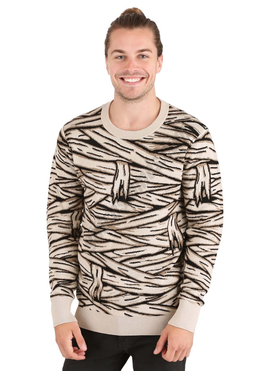 Mummy's Curse Halloween Sweater for Adults Promotions - -4