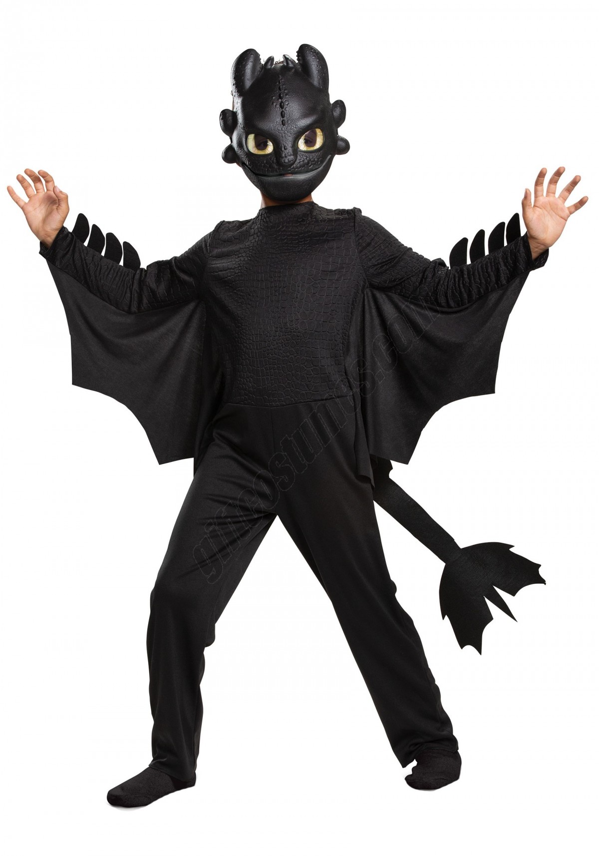 How to Train Your Dragon Kid's Toothless Classic Costume Promotions - -0
