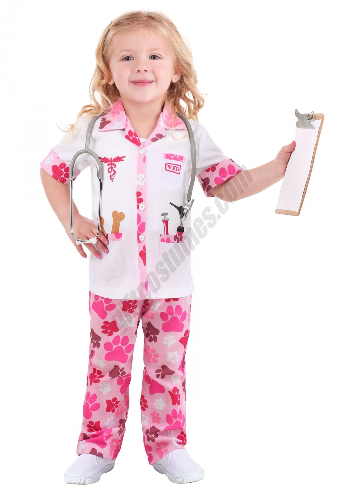 Toddler Veterinarian Costume for Girls Promotions - -0