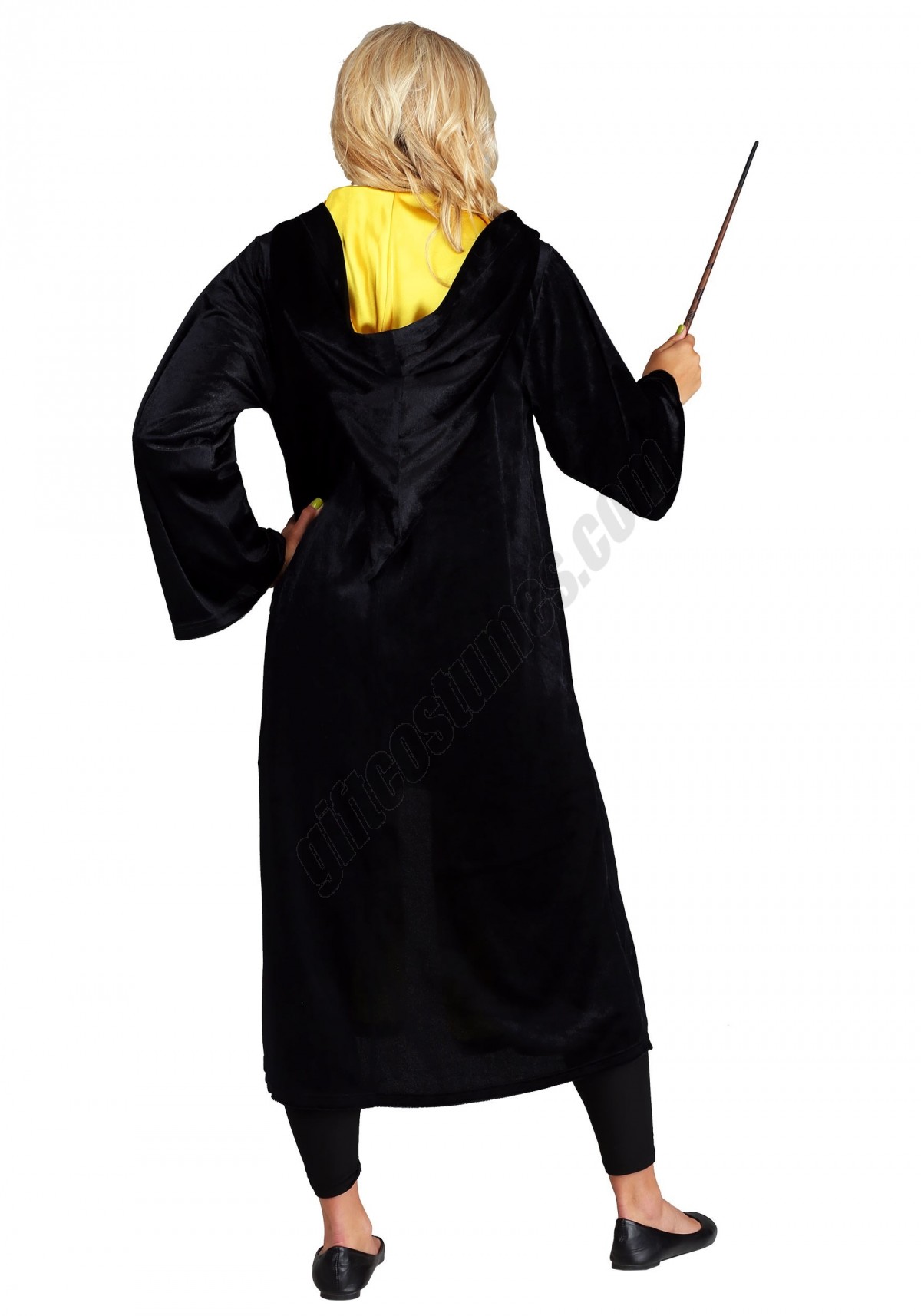 Deluxe Harry Potter Adult Plus Size Hufflepuff Robe Costume Promotions - -1
