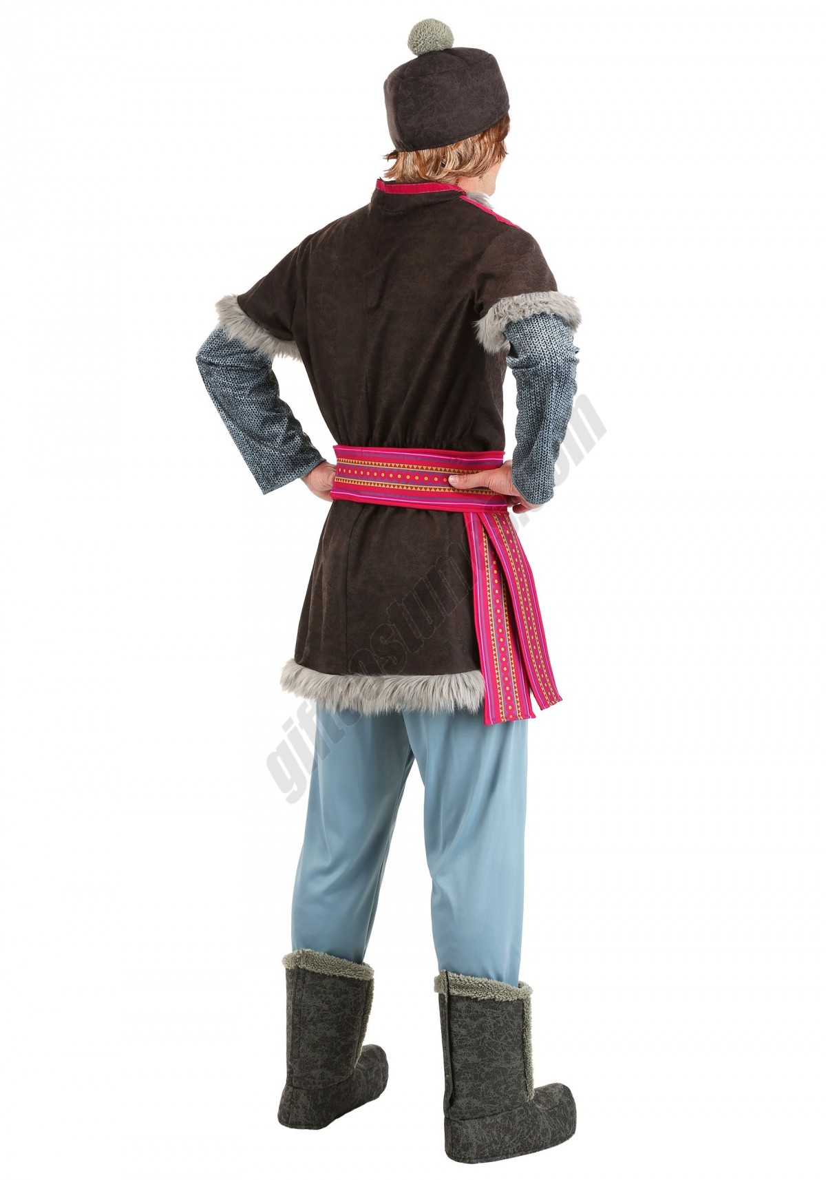 Deluxe Frozen Kristoff Men's Costume Promotions - -1