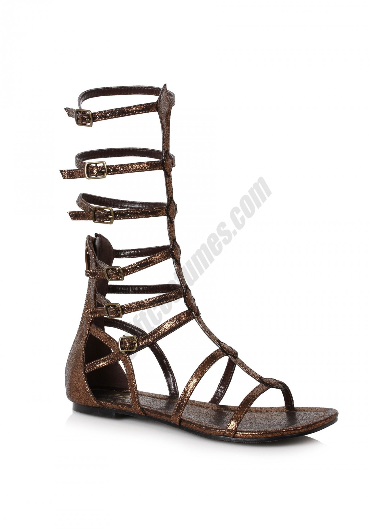 Adult Bronze Warrior Sandals Promotions - -0