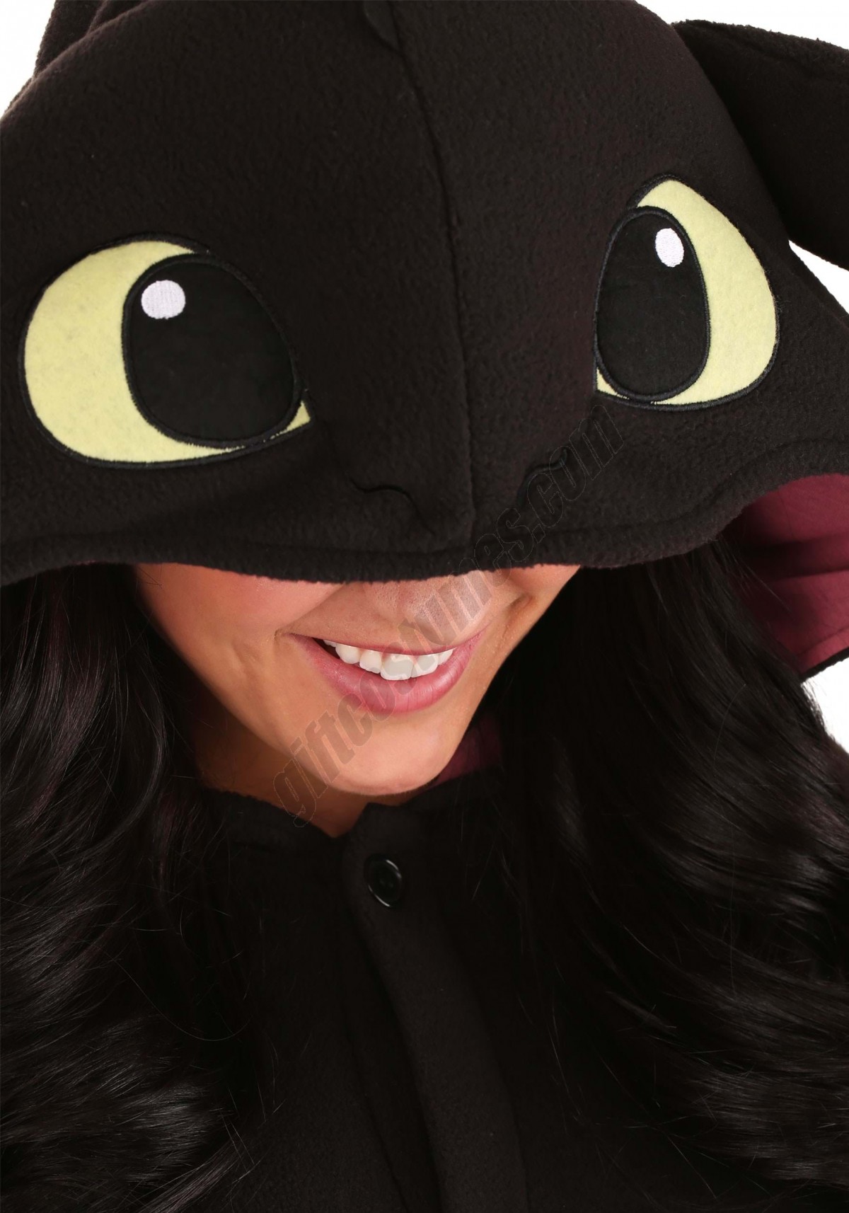 How to Train Your Dragon Toothless Adult Kigurumi Costume - Men's - -2