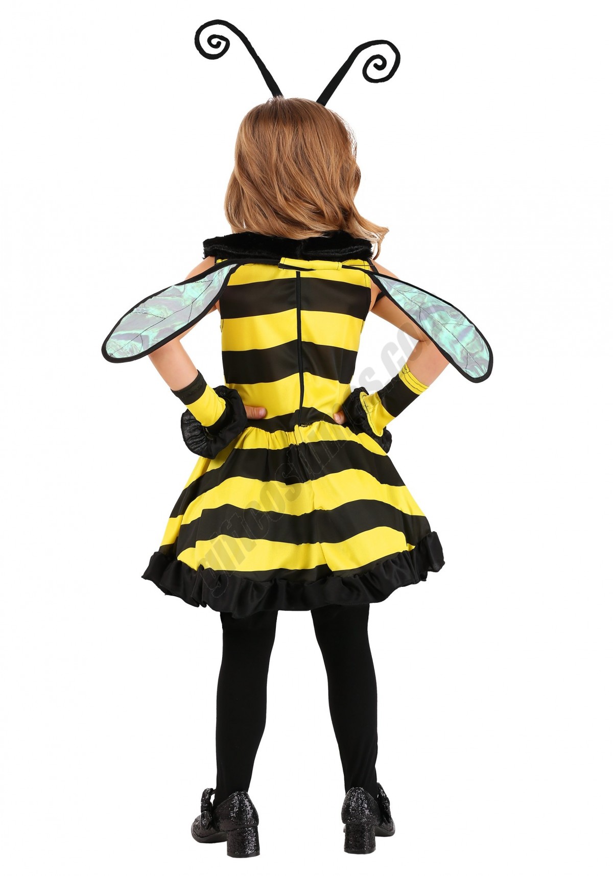 Toddler Girl's Deluxe Bumble Bee Costume Promotions - -1