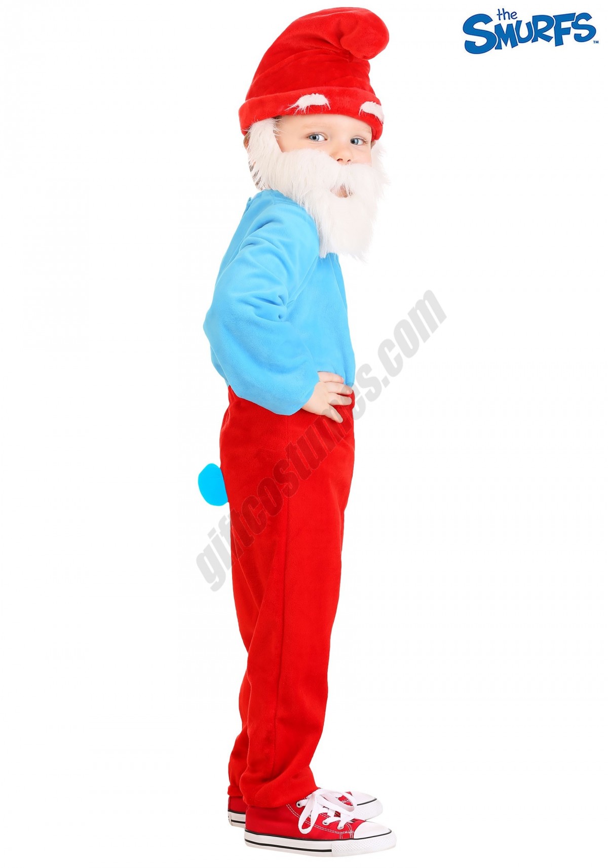 The Smurfs Toddler Papa Smurf Costume Promotions - -1