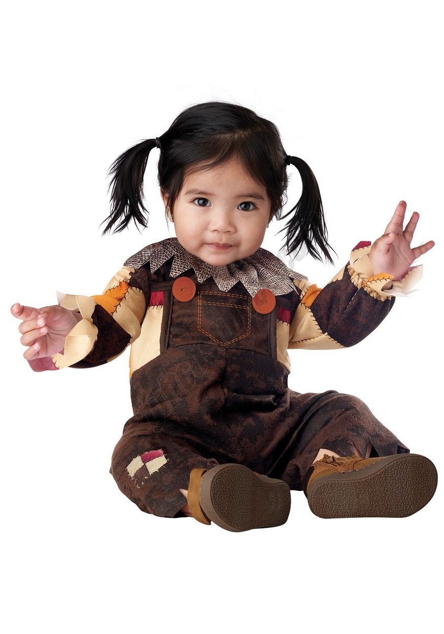 Happy Harvest Scarecrow Costume for Infants Promotions - -1