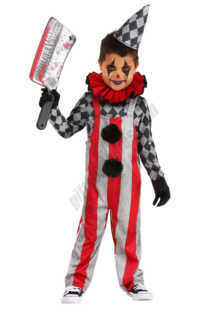 Wicked Circus Clown Toddler Costume Promotions - -0