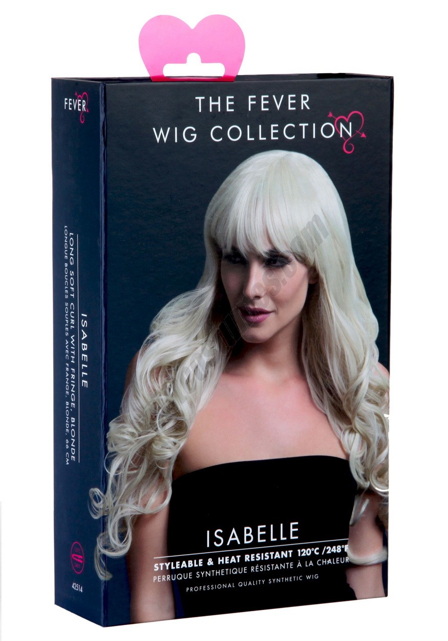 Styleable Fever Isabelle Blonde Wig Promotions - -1