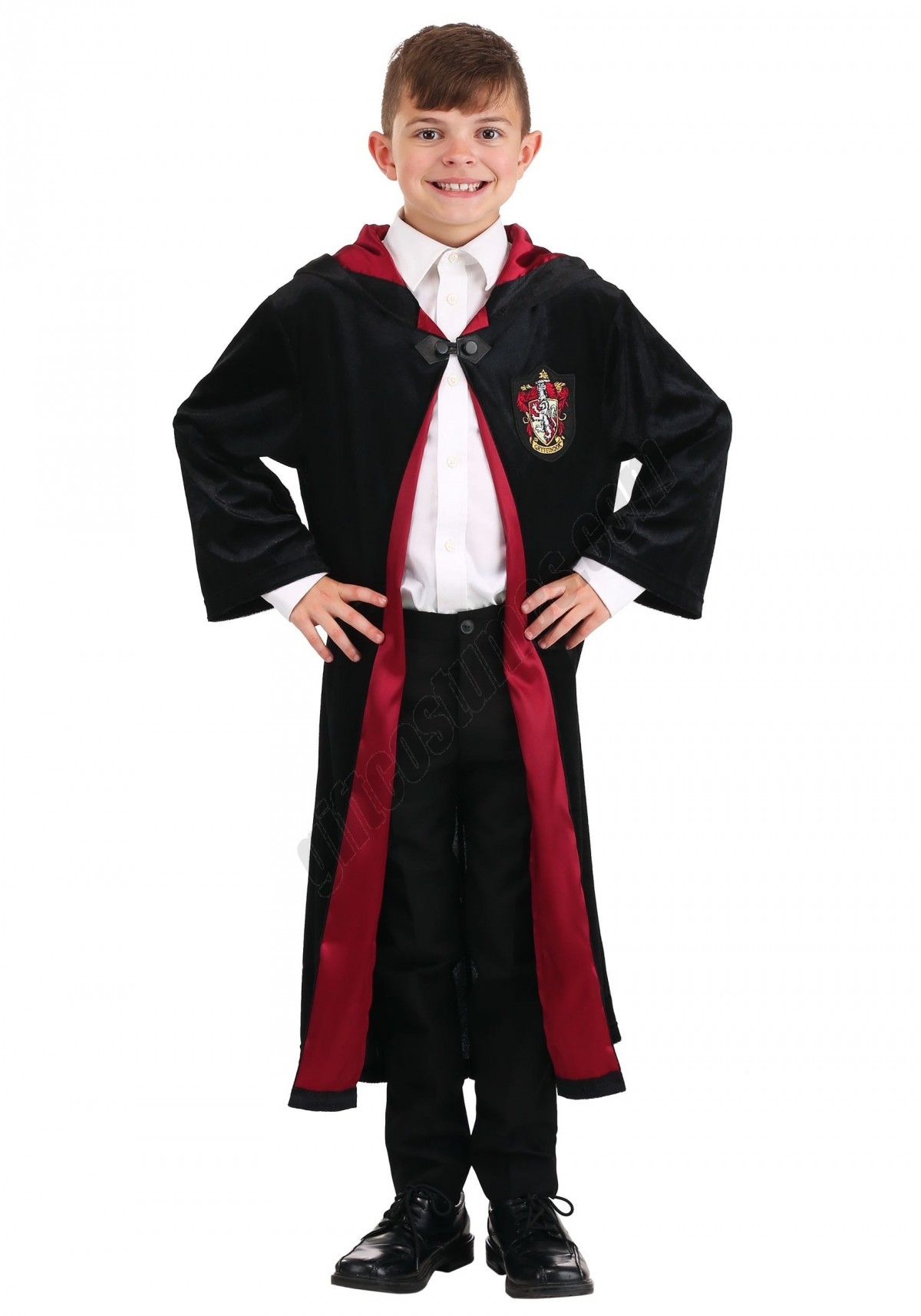 Harry Potter Kids Deluxe Gryffindor Robe Costume Promotions - -7