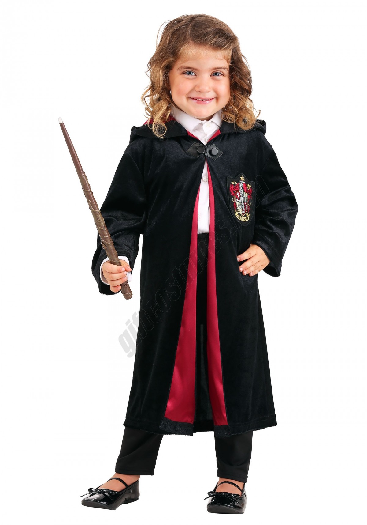 Harry Potter Toddler's Deluxe Gryffindor Robe Costume Promotions - -0