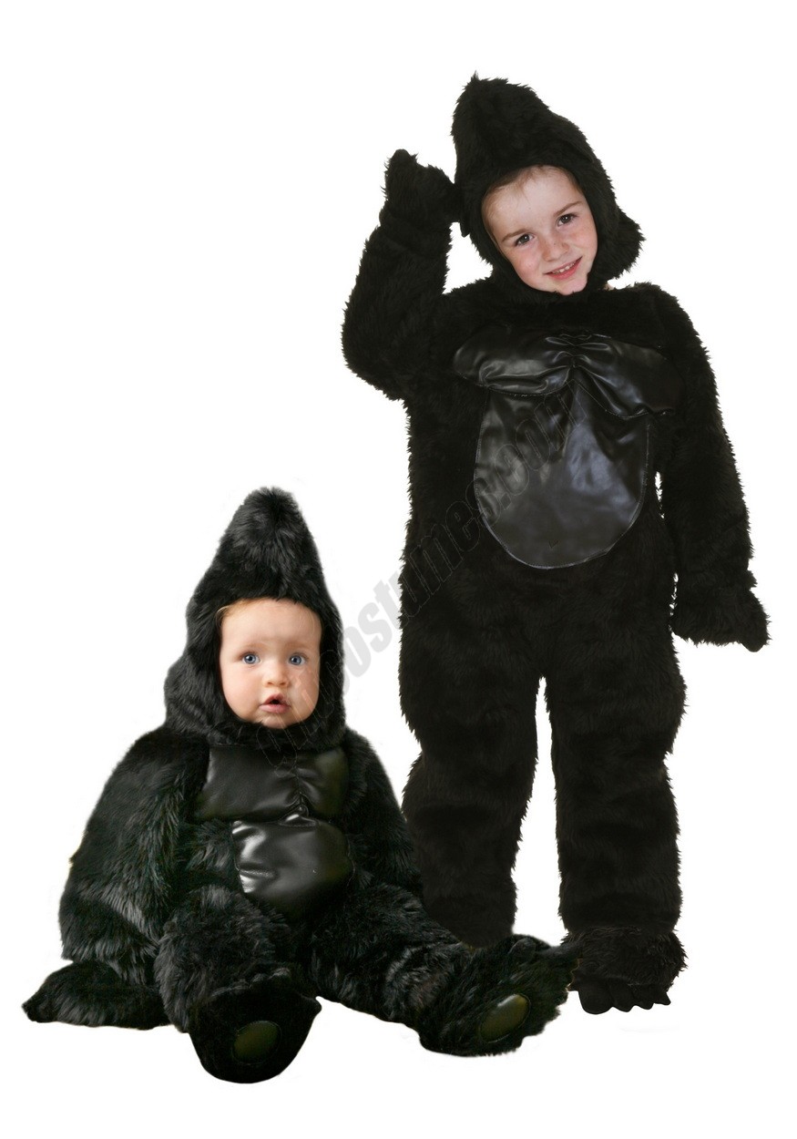 Deluxe Child Gorilla Costume Promotions - -0