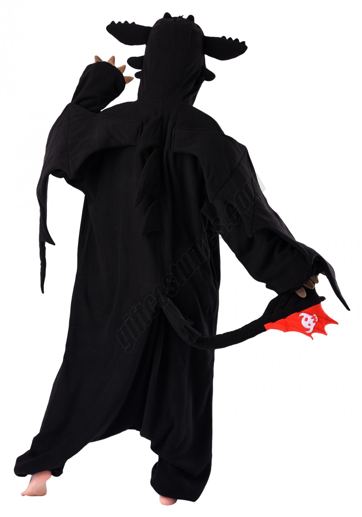 How to Train Your Dragon Toothless Adult Kigurumi Costume - Men's - -1