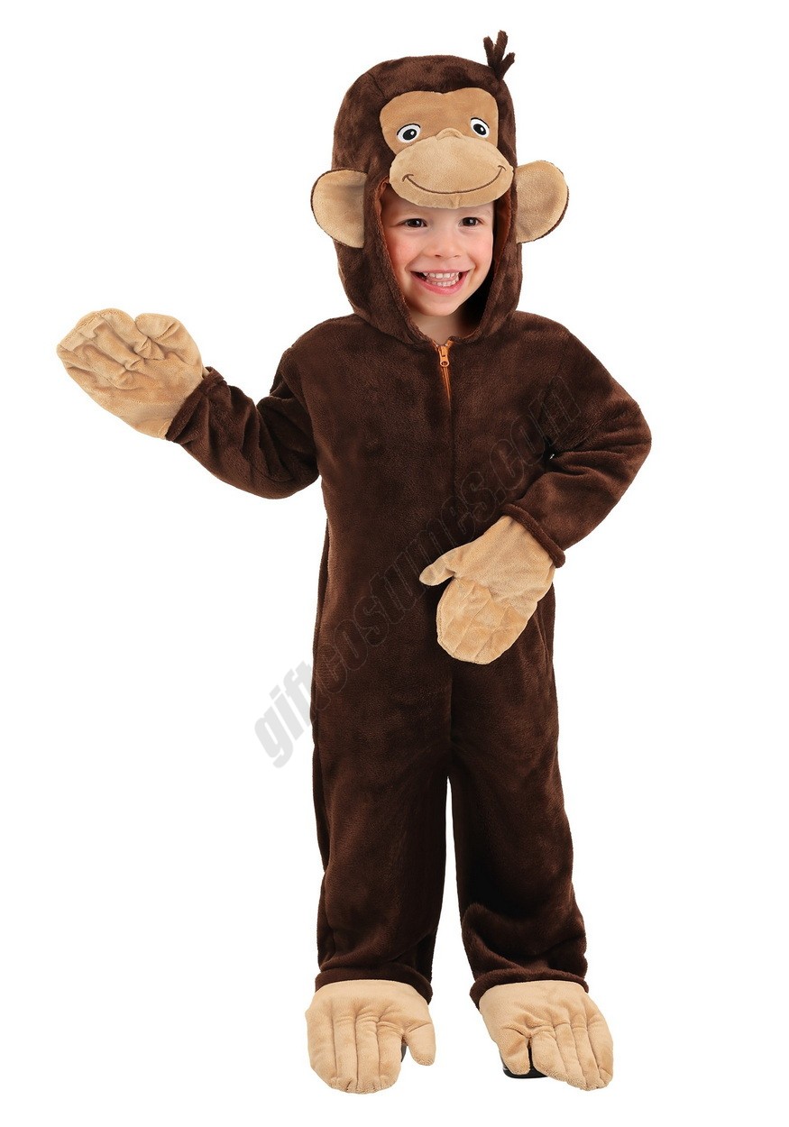 Deluxe Curious George Toddler Costume Promotions - -0